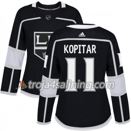 Los Angeles Kings tröja Anze Kopitar 11 Adidas 2017-2018 Svart Authentic - Dame NHL Tröjor Los Angeles Kings tröja Anze Kopitar 11 Adidas 2017-2018 Svart Authentic - Dame NHL Tröjor